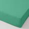 W katoenen kinder hoeslaken (150x70 cm) - groen