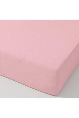 katoenen hoeslaken - roze