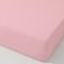W katoenen kinder hoeslaken (150x70 cm) - roze