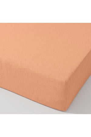 katoenen hoeslaken - oranje