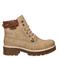 Rieker gevoerde veterboots beige