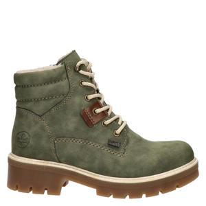 gevoerde veterboots groen