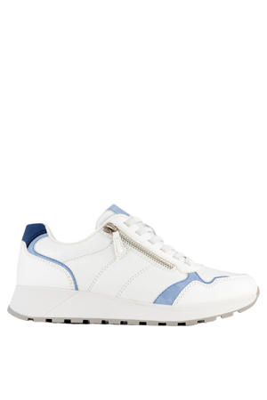 sneakers wit/blauw