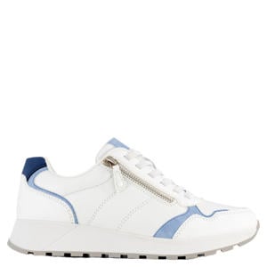sneakers wit/blauw