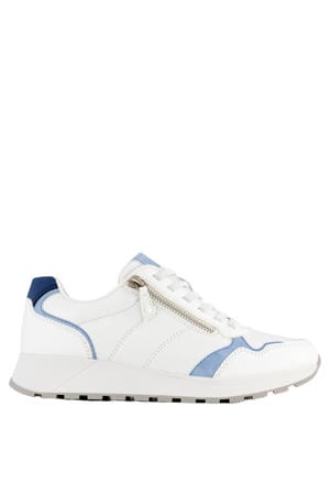 sneakers wit/blauw