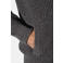 Babista gebreid vest Plus Size - grijs