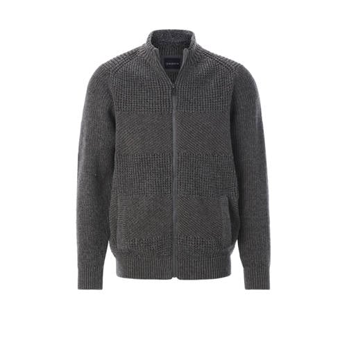 Babista vest met wol gebreid GIORTALLI grijs afbeelding