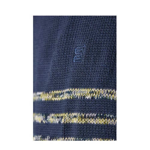 Babista gestreepte gebreide trui ALOR donkerblauw afbeelding