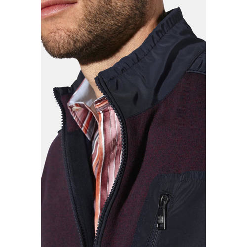 Babista fleece fleecevest RALDIN donkerrood afbeelding