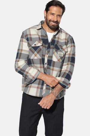 overshirt Plus Size donkerblauw