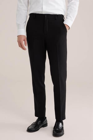 slim pantalon zwart