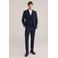 WE Fashion slim pantalon donkerblauw