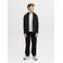 JACK & JONES JUNIOR sweatvest zwart