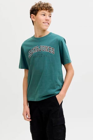 T-shirt donkergroen