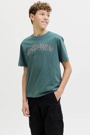 T-shirt donkergroen