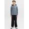 JACK & JONES JUNIOR hoodie grijsblauw