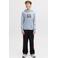 JACK & JONES JUNIOR hoodie lichtblauw