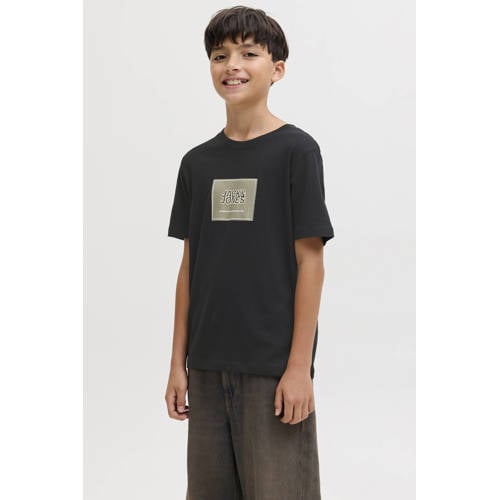 JACK & JONES JUNIOR T-shirt zwart afbeelding