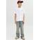 JACK & JONES JUNIOR T-shirt met backprint wit