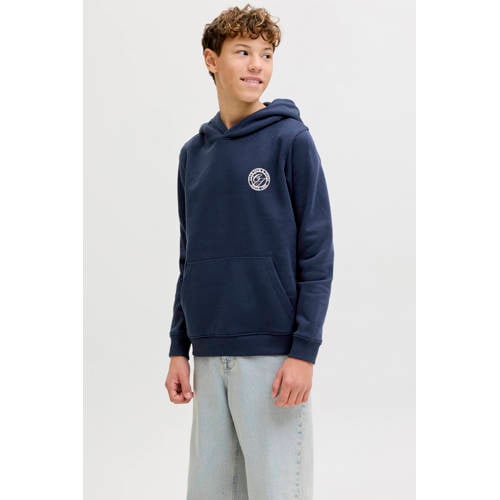 JACK & JONES JUNIOR hoodie donkerblauw afbeelding