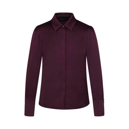 Elvira Collections blouse donkerpaars afbeelding