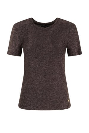 top brons met lurex
