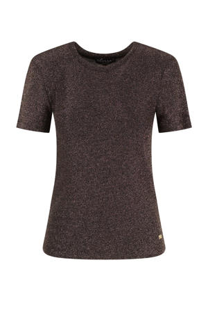 top brons met lurex
