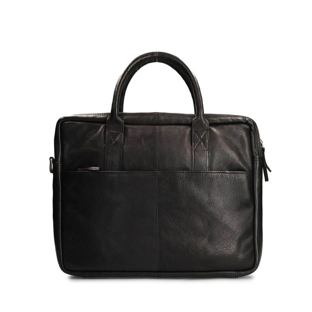 manfield-18-inch-leren-laptoptas-zwart-wehkamp
