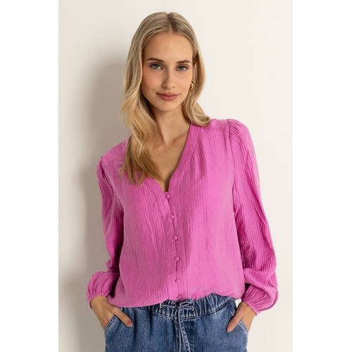 CLAUDIA BY CLAUDIA STRÄTER blouse magenta afbeelding