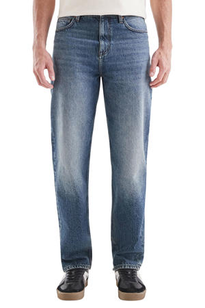 loose fit jeans blauw