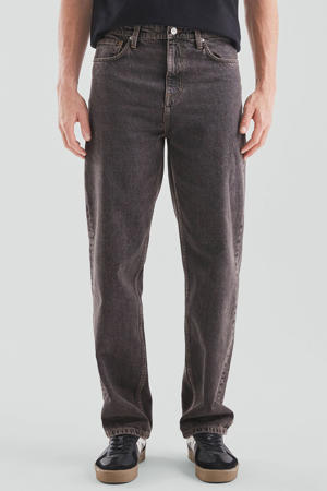 loose fit jeans antraciet