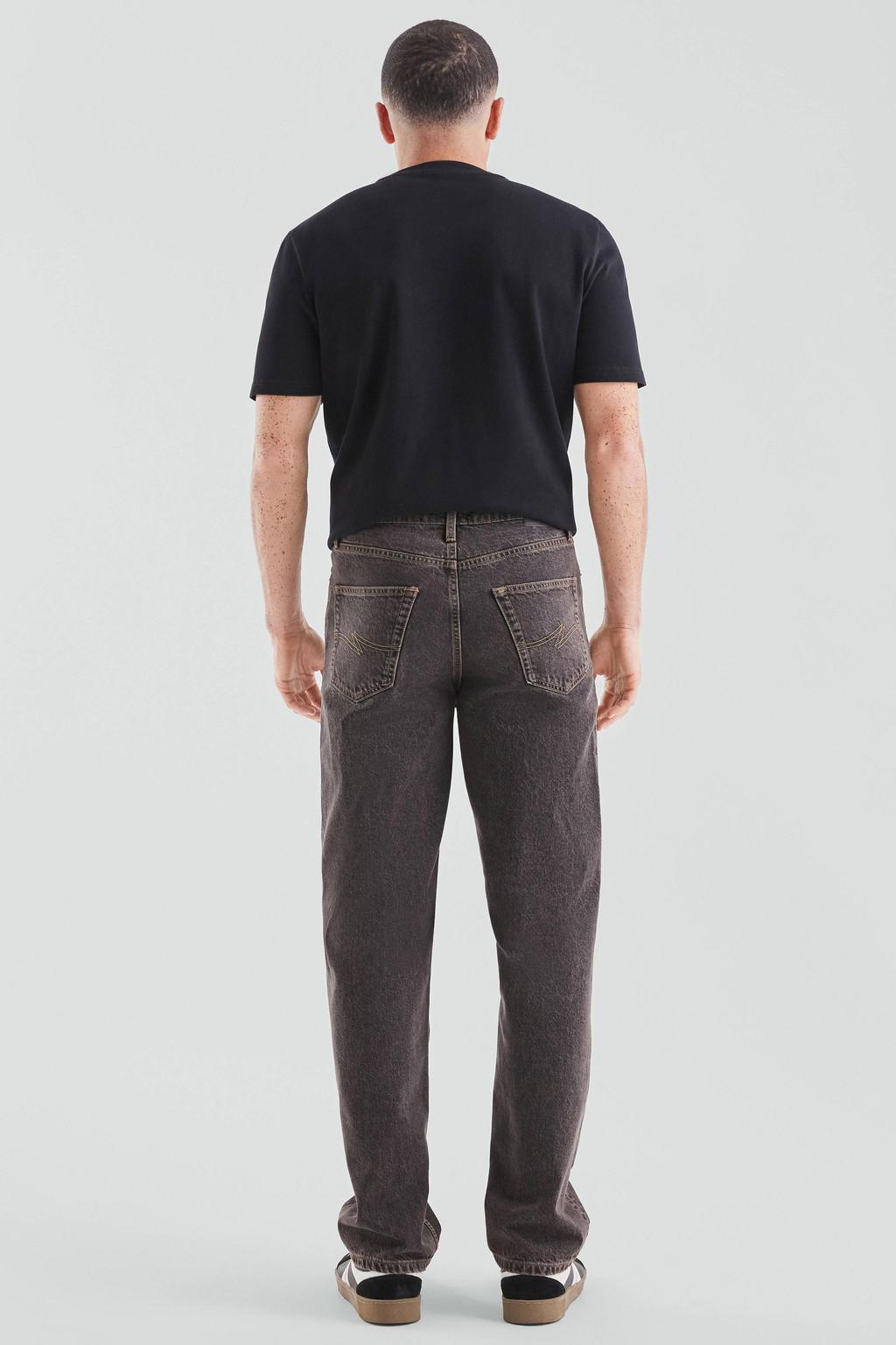QS loose fit jeans antraciet