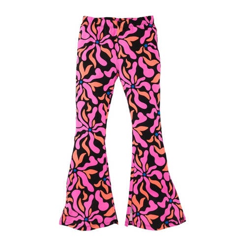 Z8 kids flared broek Ivora roze/oranje/zwart afbeelding