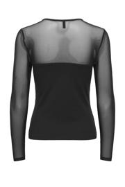 thumbnail: ONLY mesh top zwart