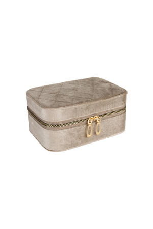 sieradendoos beige