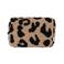 Life of Bulu teddy toilettas met panterprint bruin