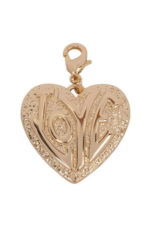 hanger Heart Love goudkleurig