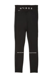 thumbnail: Zwarte dames Puma sportlegging Hyrox Essential van polyester met slim fit, regular waist en elastische tailleband