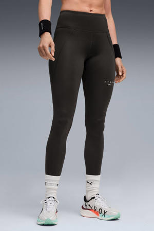 EIRUKON Trainingsbroek voor dames, brede sportbroek voor dames, lichte rechte jogger, hoge taille, met zakken en trekkoord voor joggen, fitness, sport, Donkergrijs, L
