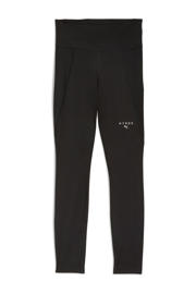 thumbnail: Zwarte dames Puma sportlegging Hyrox Essential van polyester met slim fit, regular waist en elastische tailleband