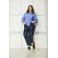 ONLY CARMAKOMA high waist wide leg jeans dark blue denim