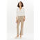Caroll corduroy bootcut high waist broek zand