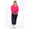 Paprika slim regular waist broek marineblauw
