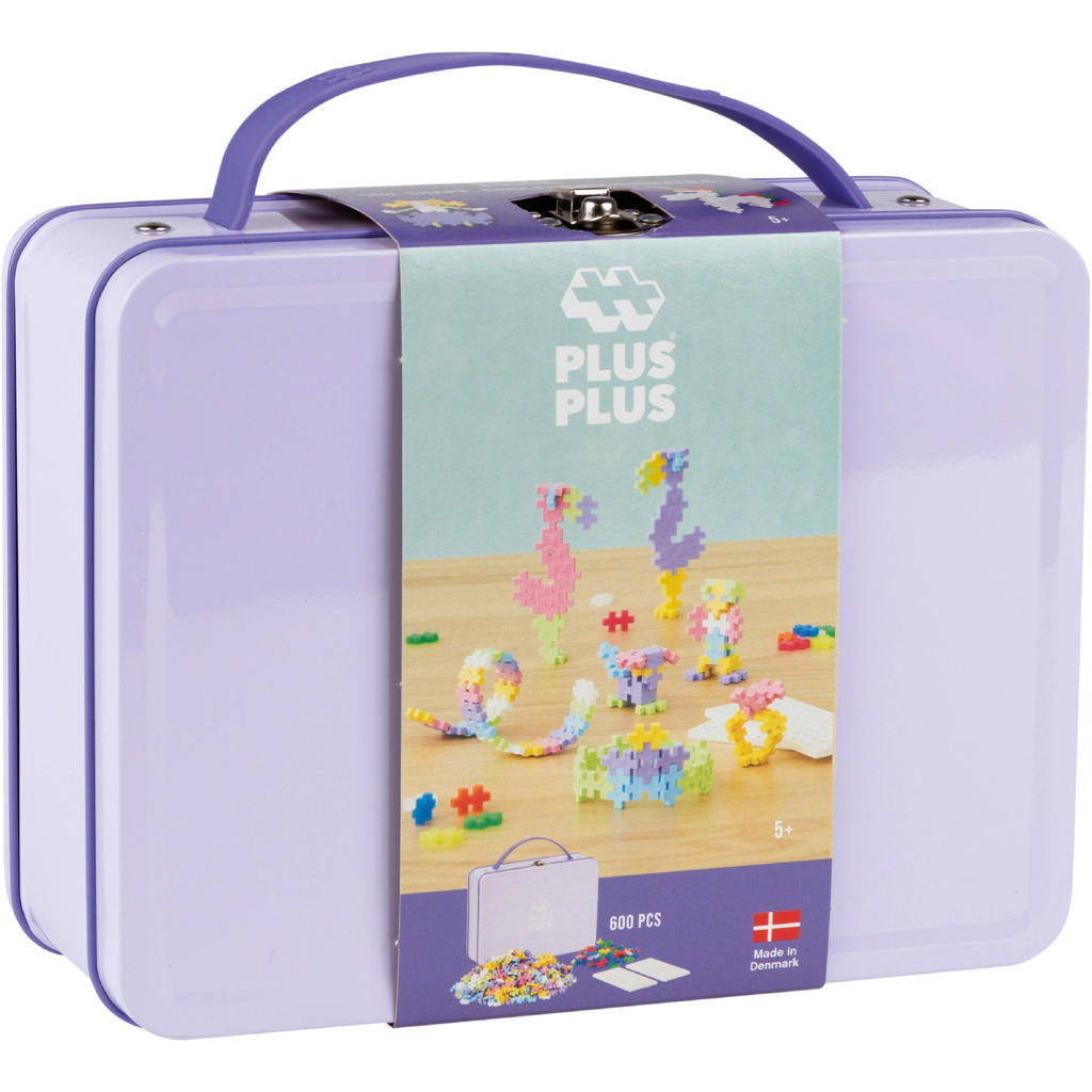 Plus-Plus Reiskoffer pastel 600 stuks - 7003