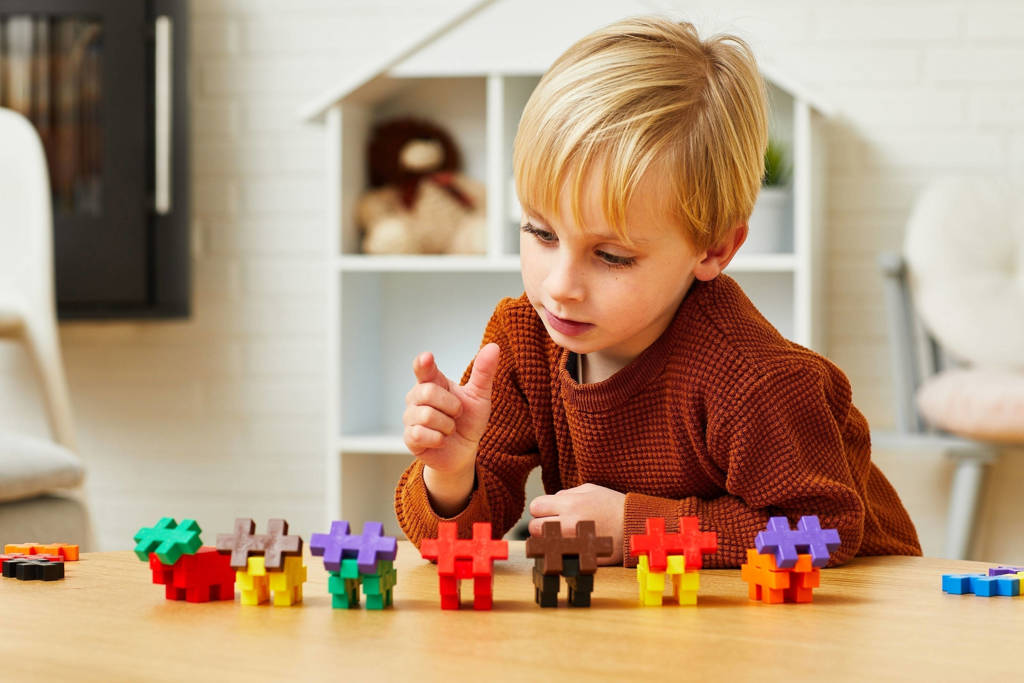 PlusPlus - Glitter Big, 15 stuks - Reiger en de Raaf