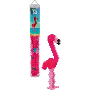 Tube flamingo 100 stuks - 4242