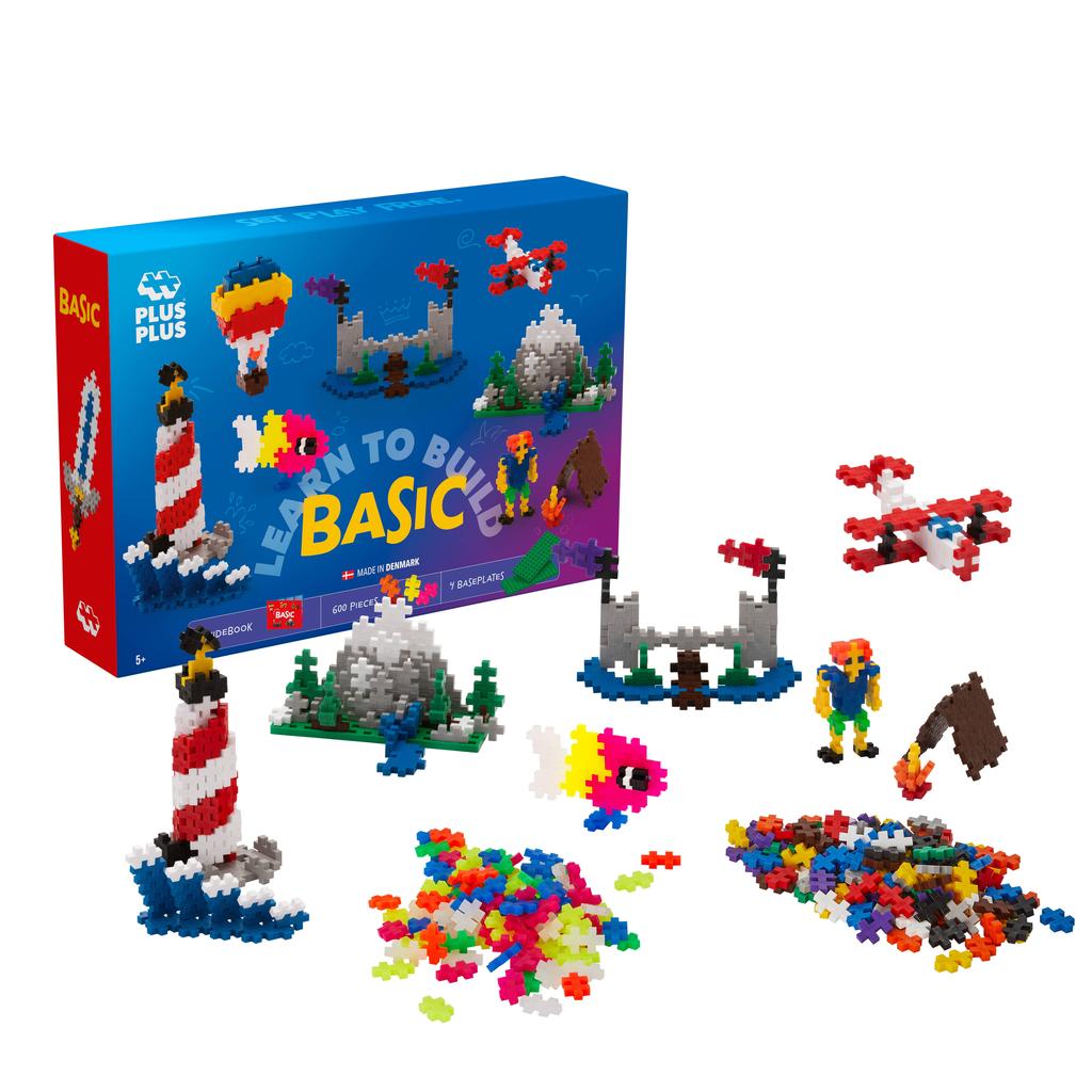 Plus-Plus Learn to Build basic 600 stuks - 5008