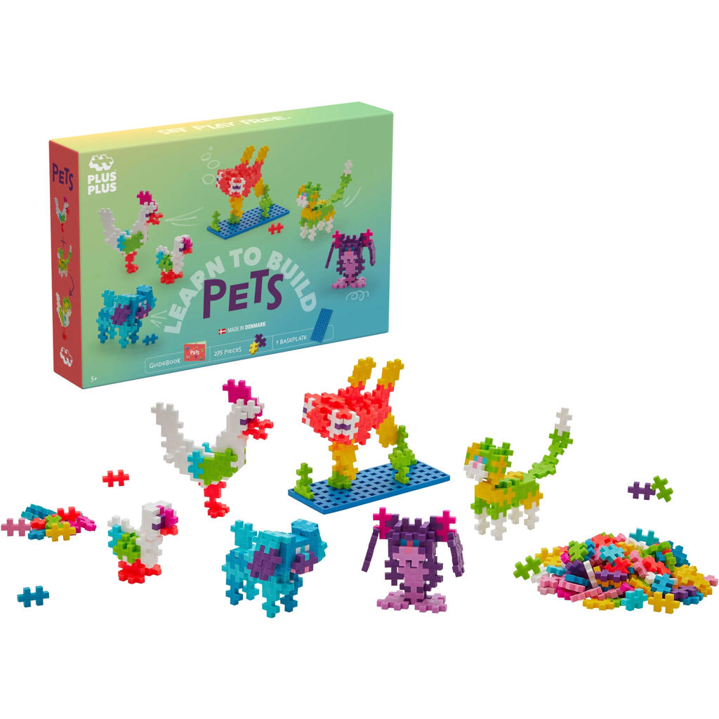 Plus-Plus Learn to Build dieren 275 stuks - 3962