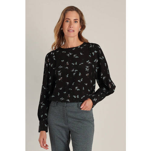 Yest blousetop zwart afbeelding