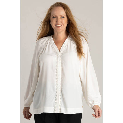 Yest Curve blouse wit afbeelding